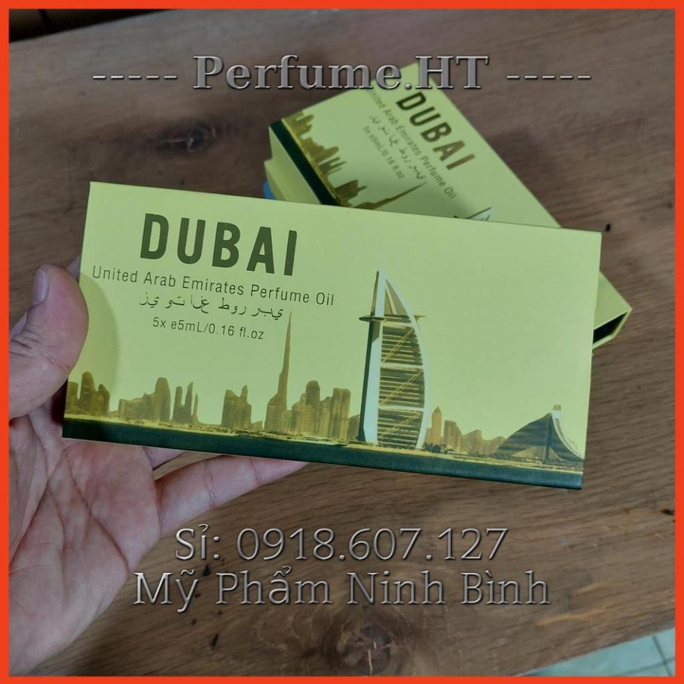 🎁  Bộ nước hoa 5 mùi Tinh dầu thơm Dubai [Phân loại 1] Thơm lâu  🎁