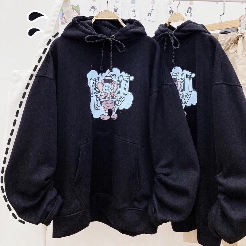 [RẺ VÔ ĐỊCH] Áo Hoodie Nỉ Lót Bông CHÚ HỀ Unisex - HÀNG ĐẸP
