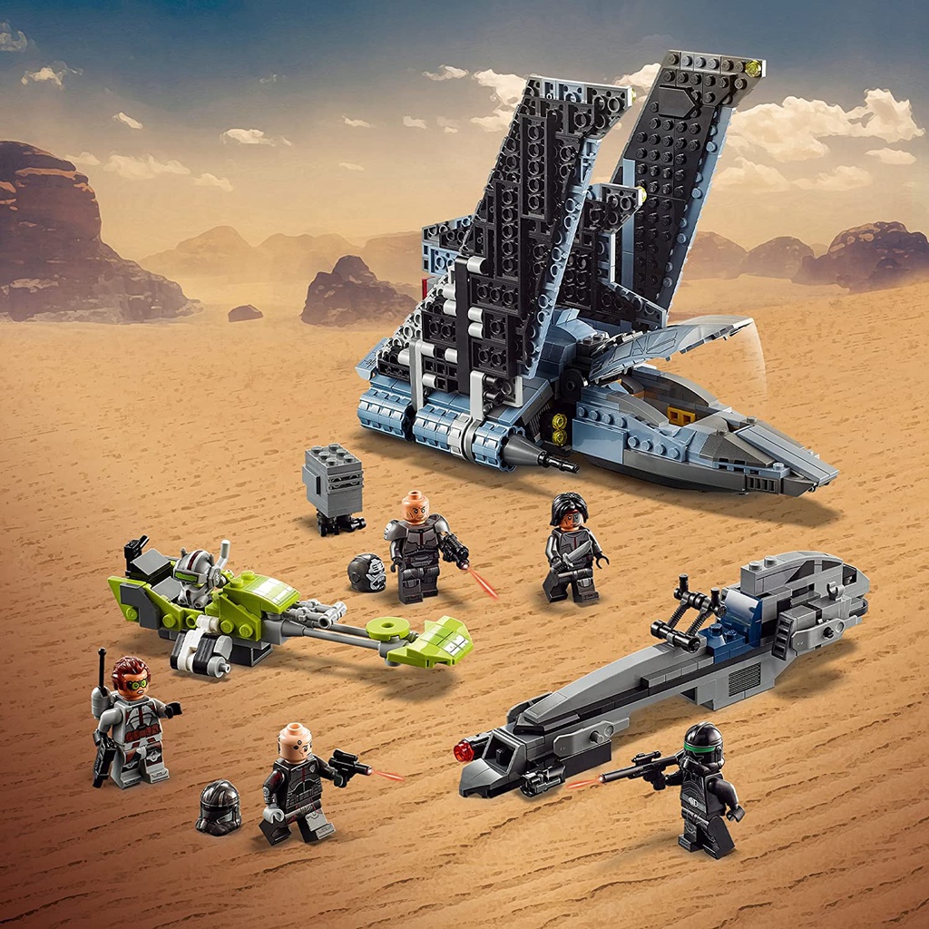 Lego Star Wars 75314 - The Bad Batch Attack Shuttle - Bộ xếp hình Lego Phi thuyền tấn công