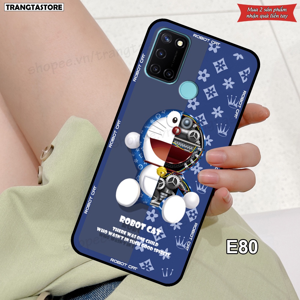 Ốp Realme C17 / 7i in hình gấu Bearbrick,Metal Style,Doremon siêu dễ thương chất lượng