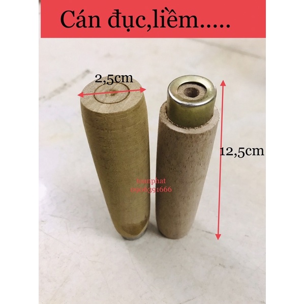 Cán đục, cán liềm gỗ