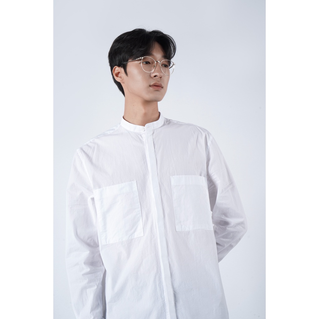 Áo Sơ Mi Nam Tay Dài Trơn Form Regular - Routine 10F21SHL008