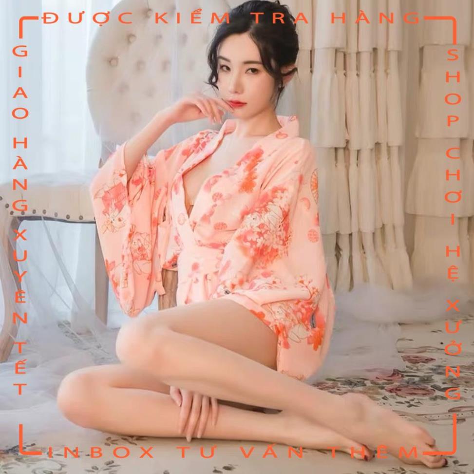 Đồ ngủ sexy công chua hoa anh đào kimono gợi cảm quyến rũ 1705  - hot tiktok | BigBuy360 - bigbuy360.vn