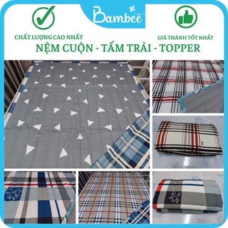 Nệm cuộn cotton, topper (tấm trải) tiện ích