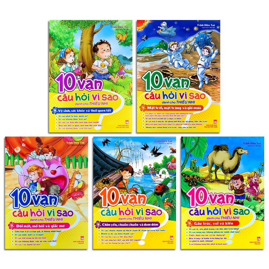 Sách Minh Long - 10 Vạn Câu Hỏi Vì Sao Dành Cho Thiếu Nhi