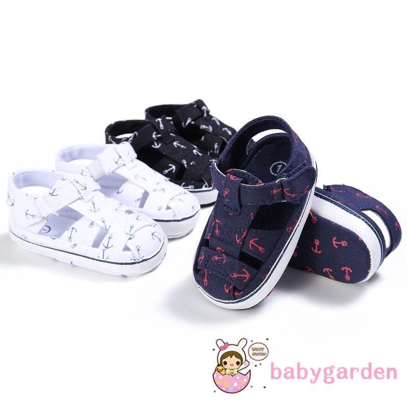 ღ♛ღNEW Baby girl boy sandals Shoes print light canves infants 0 to18 Month Unisex
