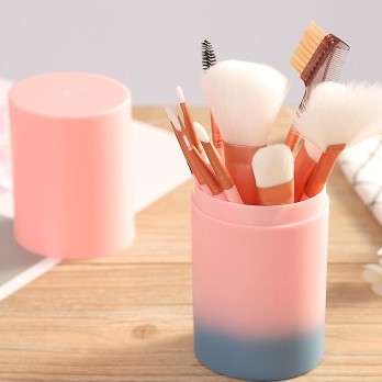 Set 12 cọ trang điểm chuyên nghiệp kèm hộp đựng chất lượng cao tiện dụng