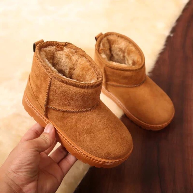 Giày lốt lông cho bé