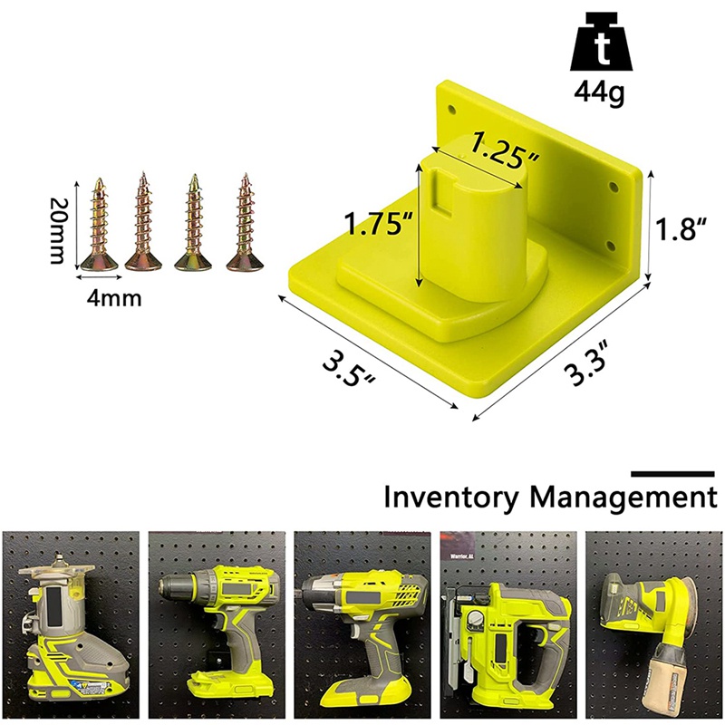 Bộ 5 Giá Đỡ Gắn Máy Khoan Ryobi 18V Chuyên Dụng
