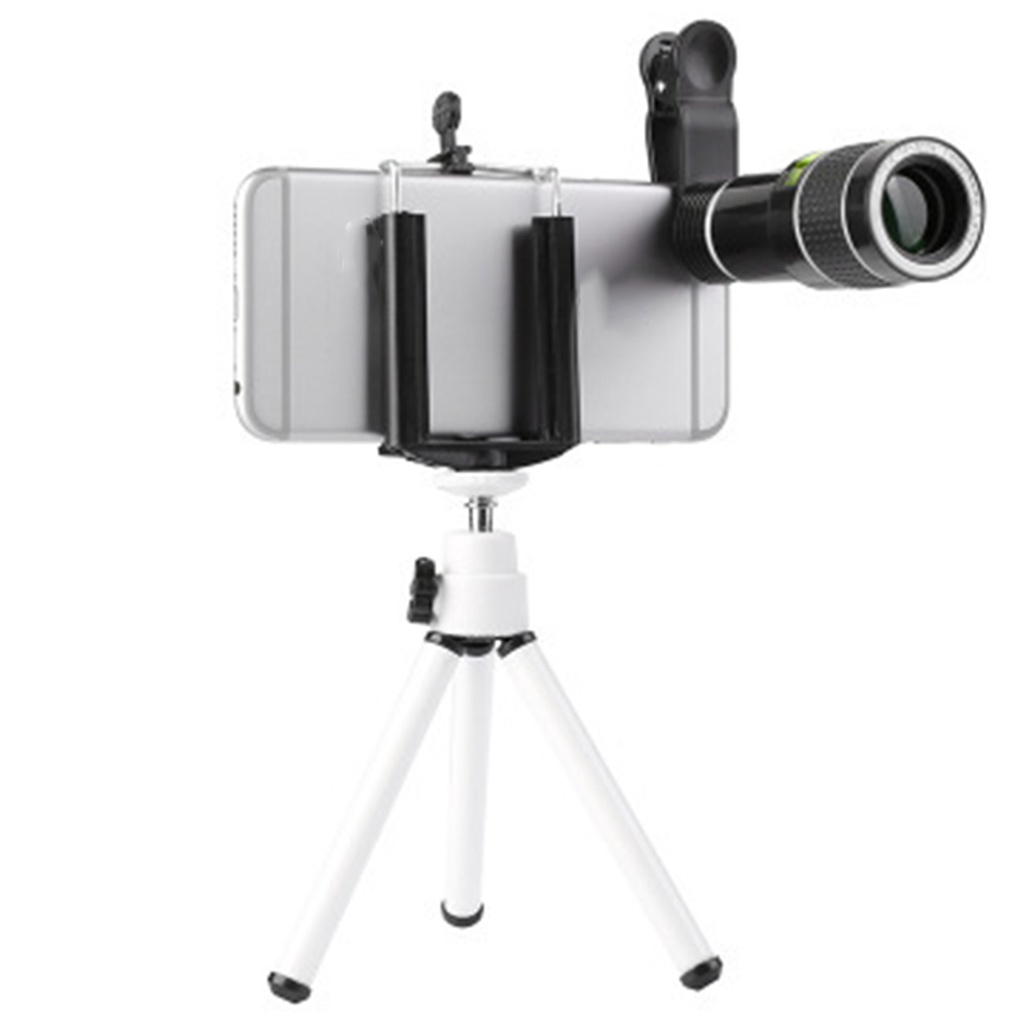Ống kính phóng to 20x HD có kẹp gắn điện thoại