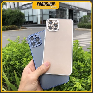 Ốp lưng iphone bảo vệ camera lưng mờ iphone 11 đến ip12 pro max