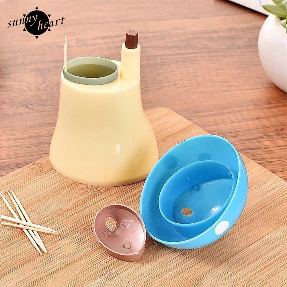 Hộp Đựng Tăm Xỉa Răng Tự Động Hình Nấm Xinh Xắn