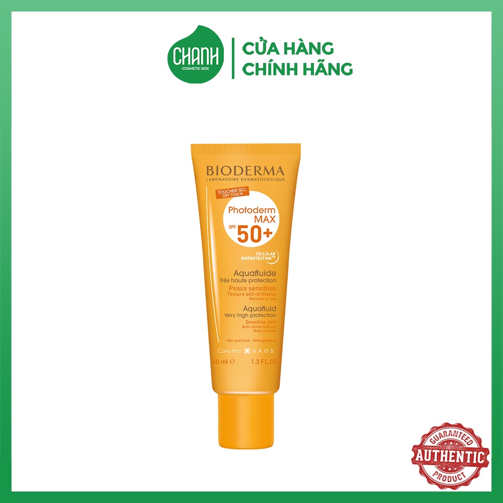 Kem chống nắng Bioderma Photoderm Max Aqua Fluide SPF 50+