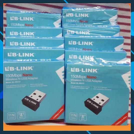 USB Wifi Bộ thu wifi LB-LINK BL-WN151 tốc độ 150Mb giá rẻ Thiết Bị Thu, USB bắt sóng wifi đa năng