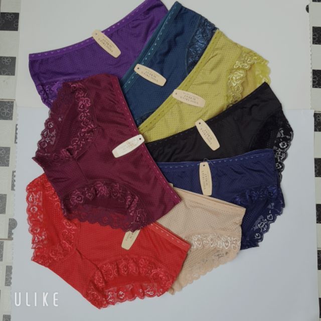 [HÀNG ĐẸP] SET 10 QUẦN LÓT NỮ THÔNG HƠI VIỀN REN 6033 SIÊU MÁT SIÊU THOÁNG | BigBuy360 - bigbuy360.vn
