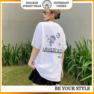 ÁO THUN TAY LỠ MISSOUT ĐỦ MÀU - GIN STORE