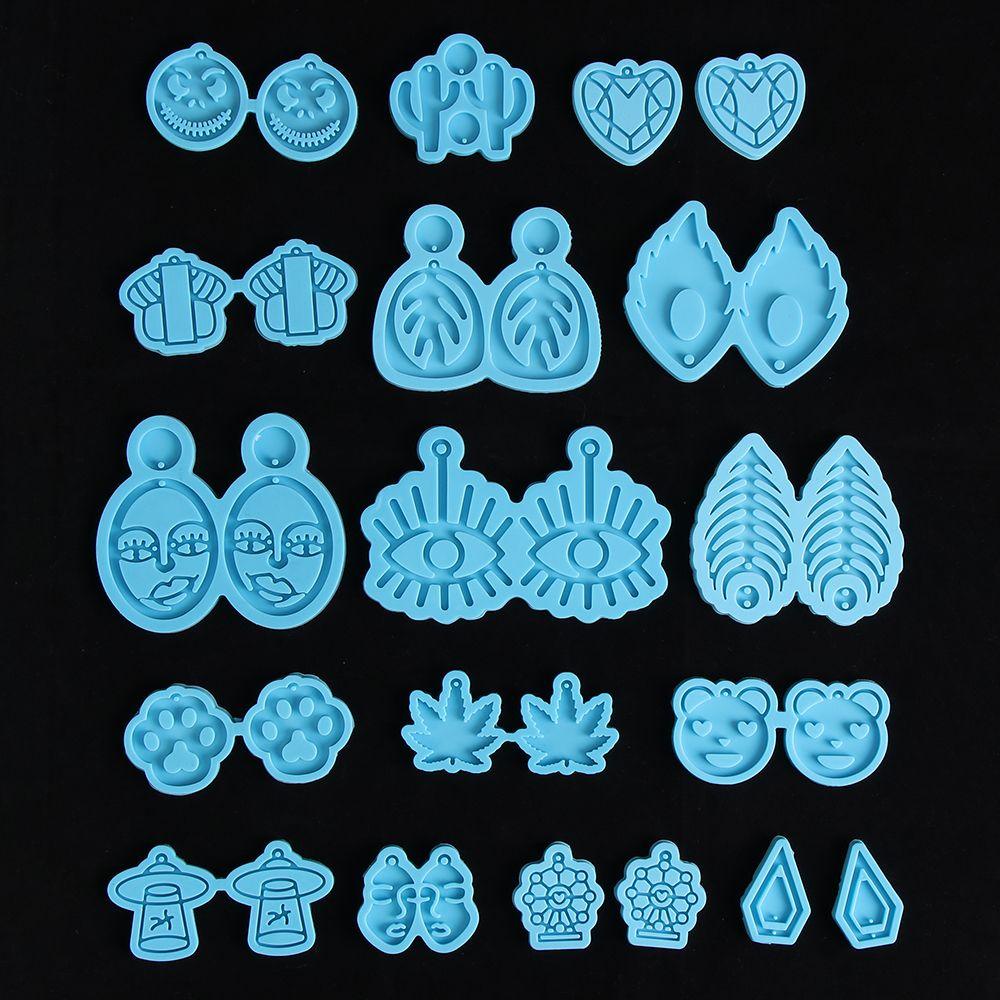 Khuôn Làm Bông Tai Bằng Resin UV Epoxy|Khuôn Silicone Làm Đồ Trang Sức