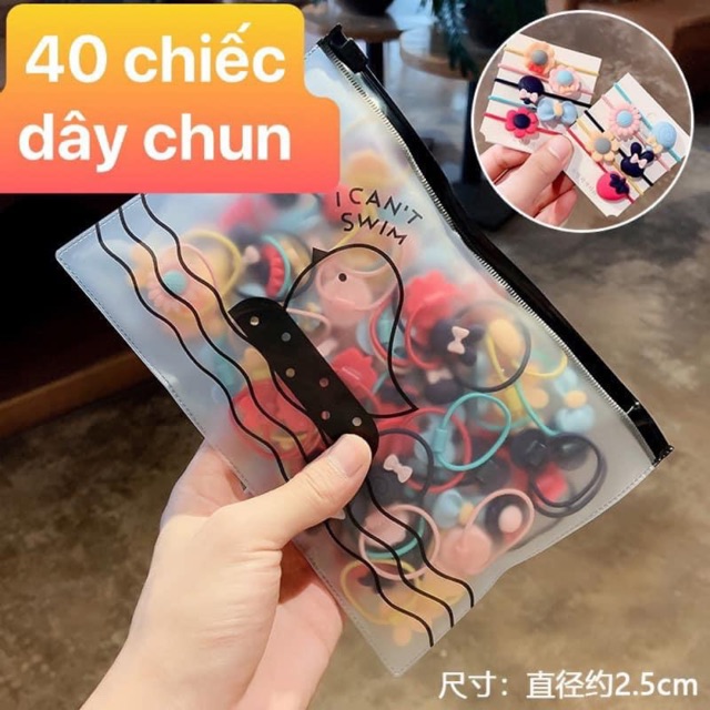 Combo thùng Túi Cột tóc bé gái
