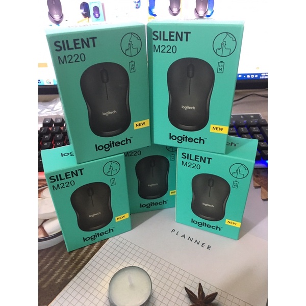 Chuột Không Dây Logitech M220 - Chuột Silent Im lặng - Bảo Hành 12 Tháng