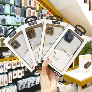 Ốp iphone 12 - Ốp Likgus dẻo bảo vệ camera mạ viền dành cho iphone 12 Mini / 12 Max / 12 Pro / 12 Promax