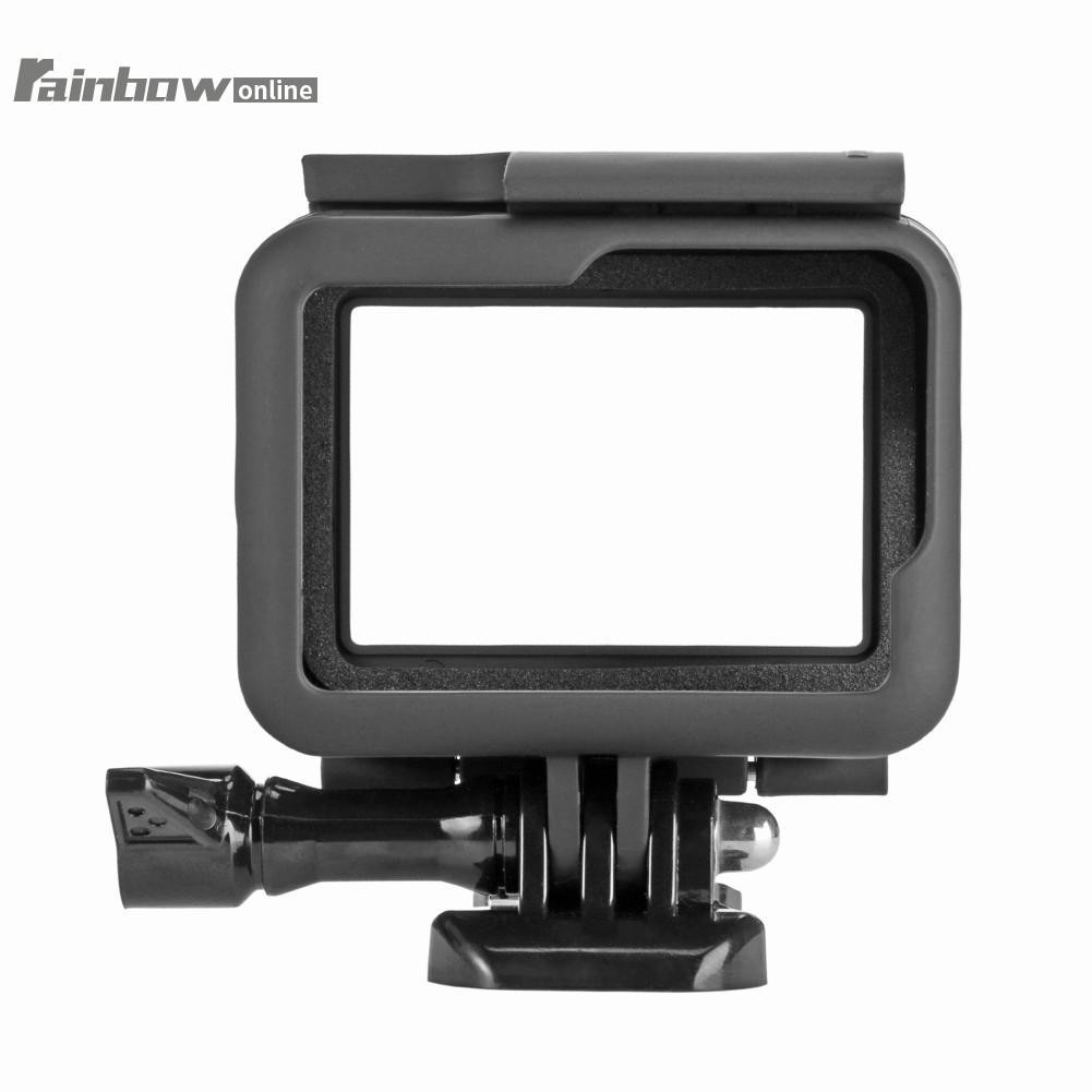 Khung Bảo Vệ Chống Nước Mưa Cho Máy Ảnh Gopro Hero 7 6 5 Đen