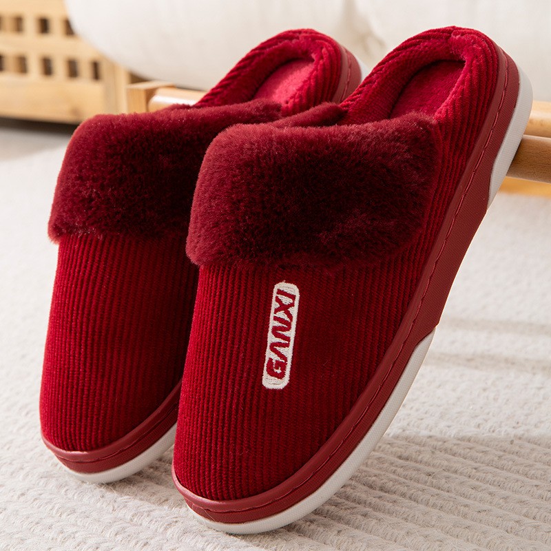 Dép Bông Đi Trong Nhà Siêu Ấm Chống Trơn Trượt Dành Cho Nam - Nữ
