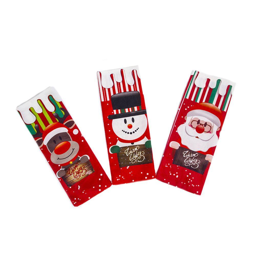 CONOPERY Vỏ Bọc Chai Rượu Hoạ Tiết Giáng Sinh Dễ Thương