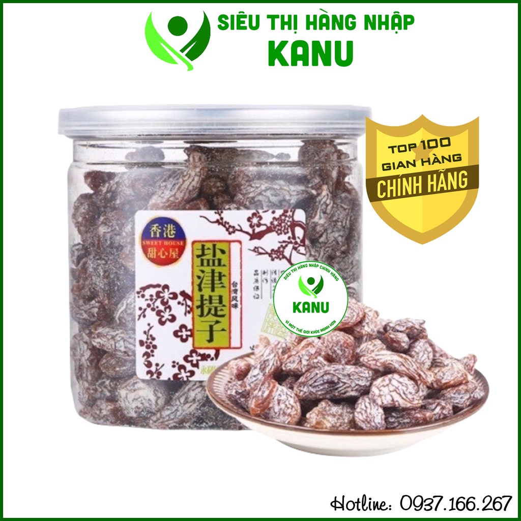 Ô mai xí muội nho Sweet House HongKong, đồ ăn vặt omai ngon rẻ
