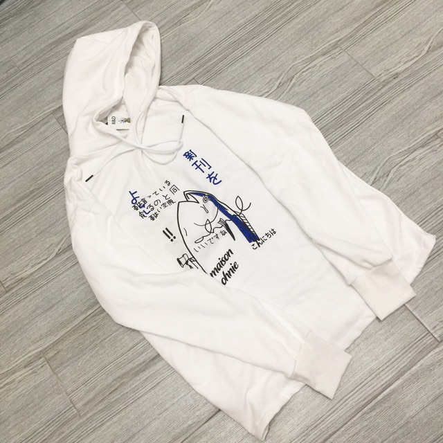 Hoodie form rộng 80kg- Hoodie cá mập chữ tàu cực chất- Có 2 màu- Ảnh thật kèm theo- áo hoodie xịn | BigBuy360 - bigbuy360.vn