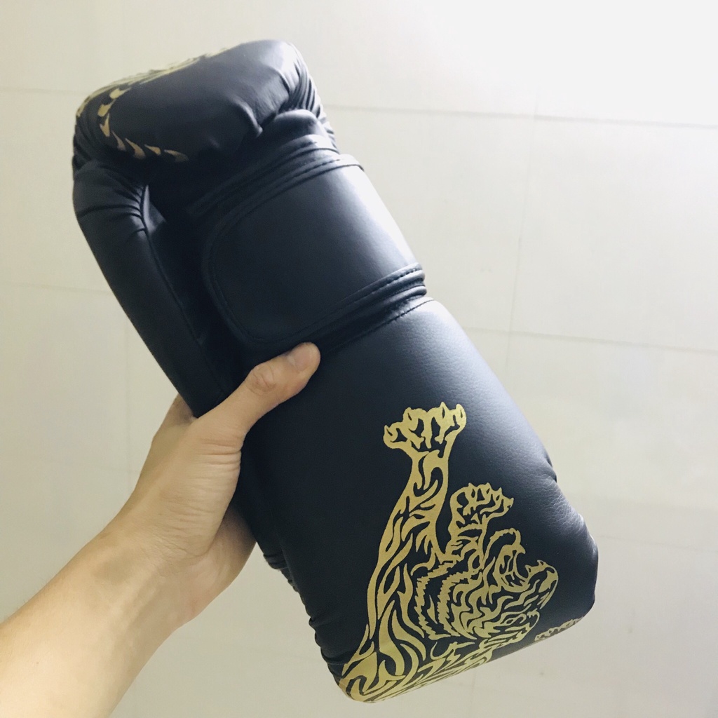 Bộ Đôi Găng Tay Đấm Bốc Tập Boxing MMA Cho Người Lớn Cao Cấp Freesize (10+11) Cho Người Từ 40 – 75Kg Chính Hãng Dododios