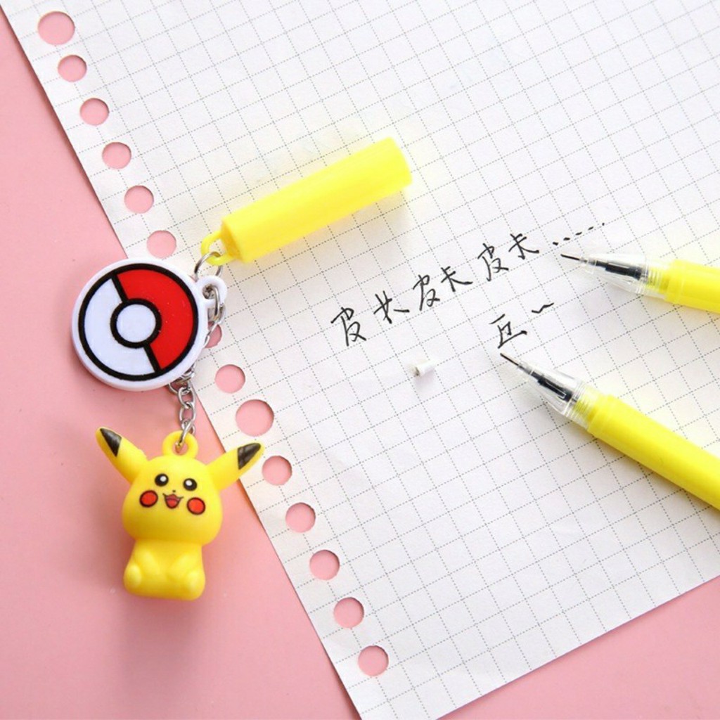 Bút bi nước móc Pikachu bóng tròn - 1 chiếc