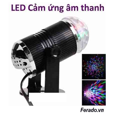 Đèn Led Mini Stage Light cảm ứng âm thanh