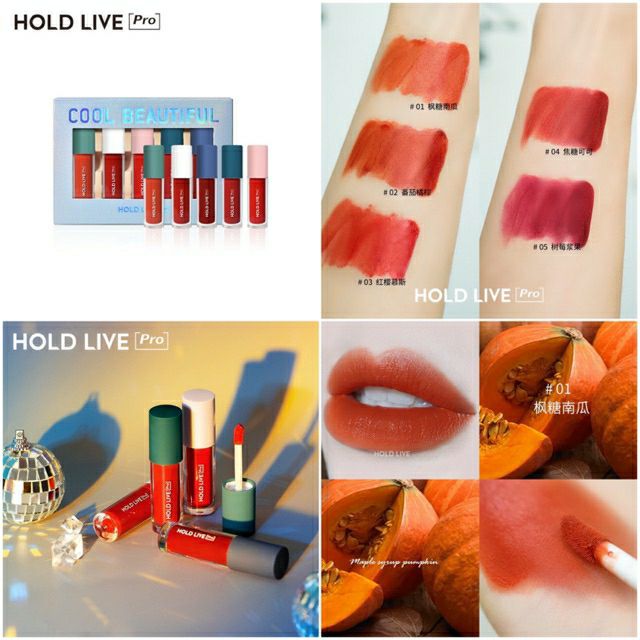 [MẪU 2020] Set 5 son kem Hold live pro Cool Beautiful | BigBuy360 - bigbuy360.vn