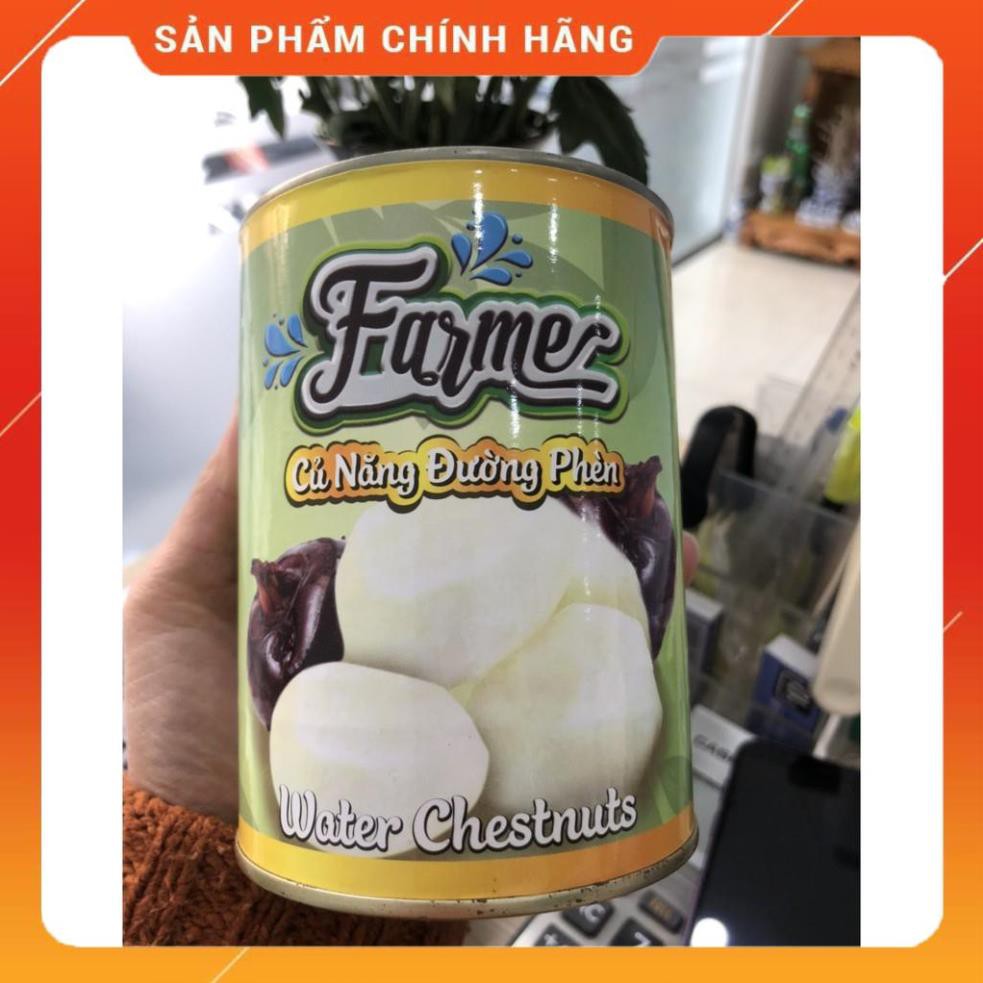 Củ năng ngâm nước đường hiệu Farme - hộp 560g  - Hàng chính hãng