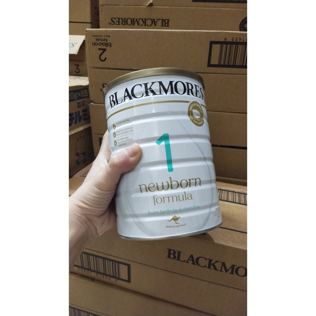 COMBO 3 LON SỮA BLACKMORES SỐ 1 2 3  900 gram NỘI ĐỊA ÚC