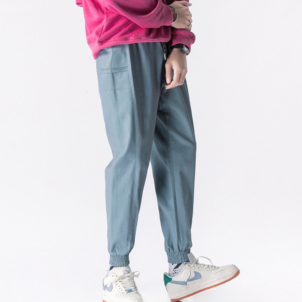 Quần jogger nam kaki phối túi đứng cao cấp dáng hàn phong cách đường phố mẫu mới SKU15 9CLOTHING