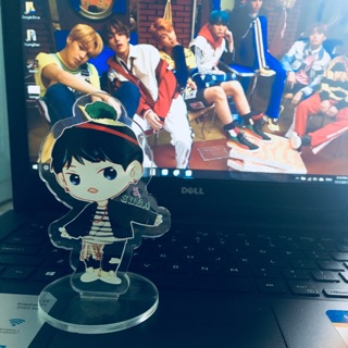 Standee để bàn hình chibi 4 năm bts