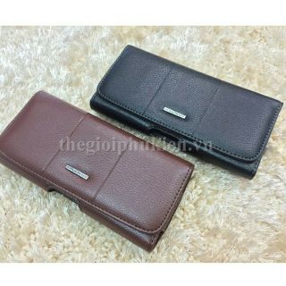 Bao da đeo thắt lưng Nuoku cho Iphone 6 plus/6S plus/ 7plus/ 8plus/ 11 Pro Max/ Xs Max da thật xịn chính hãng