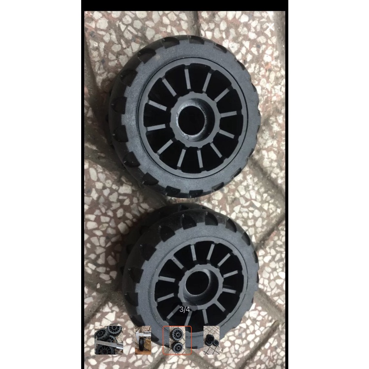 4 bánh xe đẩy nhẹ 80x25