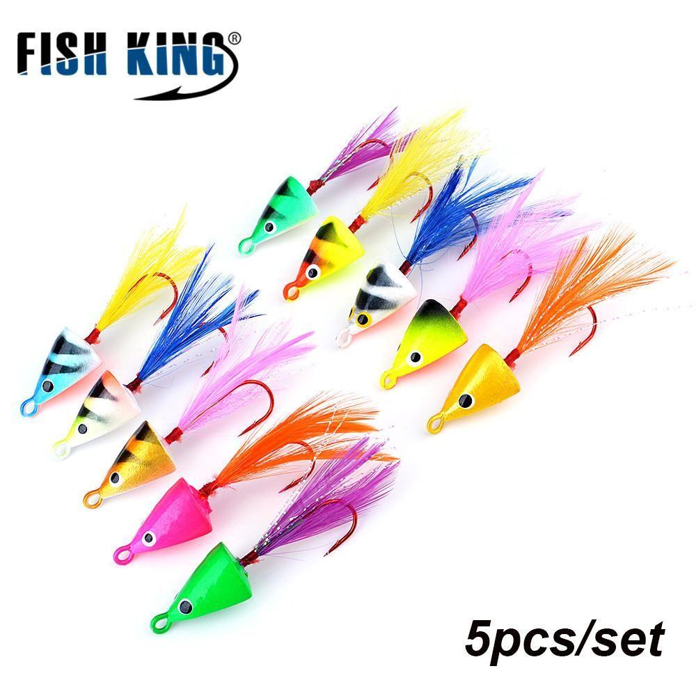 Bộ 5 Mồi Câu Cá Mùa Đông Hình Chữ D Cân Bằng Tiện Dụng