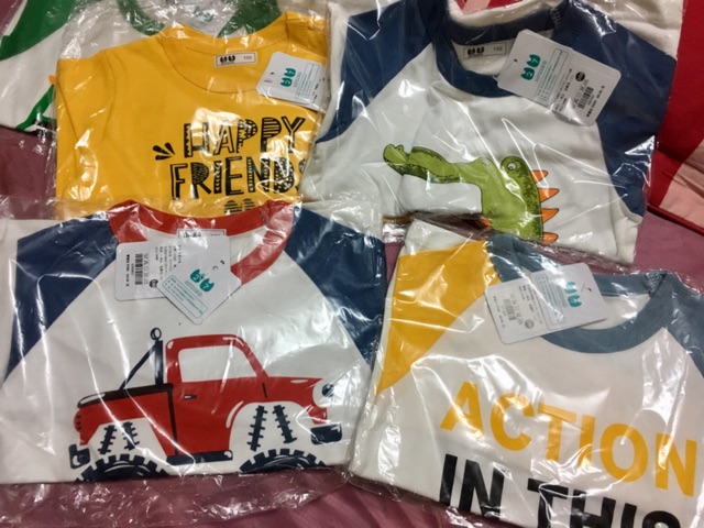 Áo dài tay bé trai 27kids