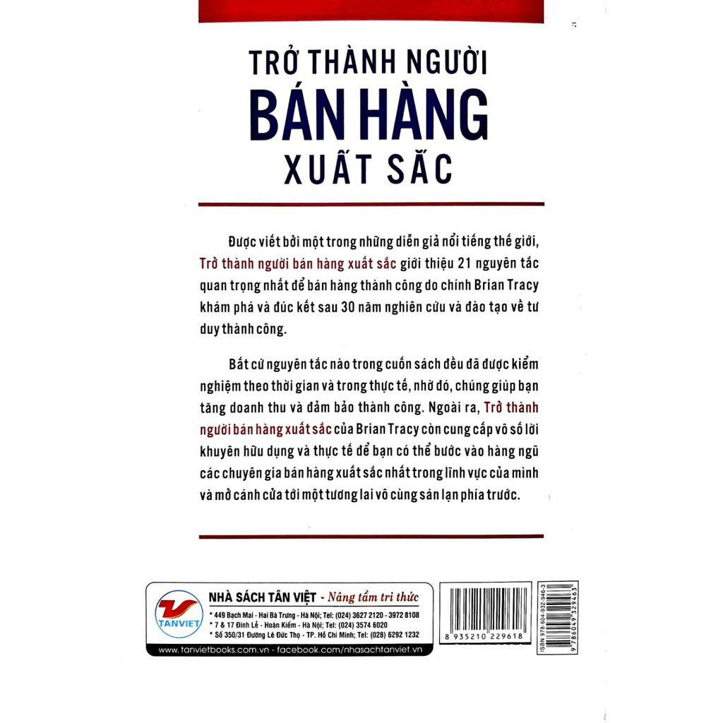 Sách - Trở Thành Người Bán Hàng Xuất Sắc (Tái Bản 2020)