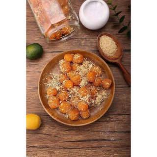 Ô mai mơ gừng chua ngọt date 12 tháng.