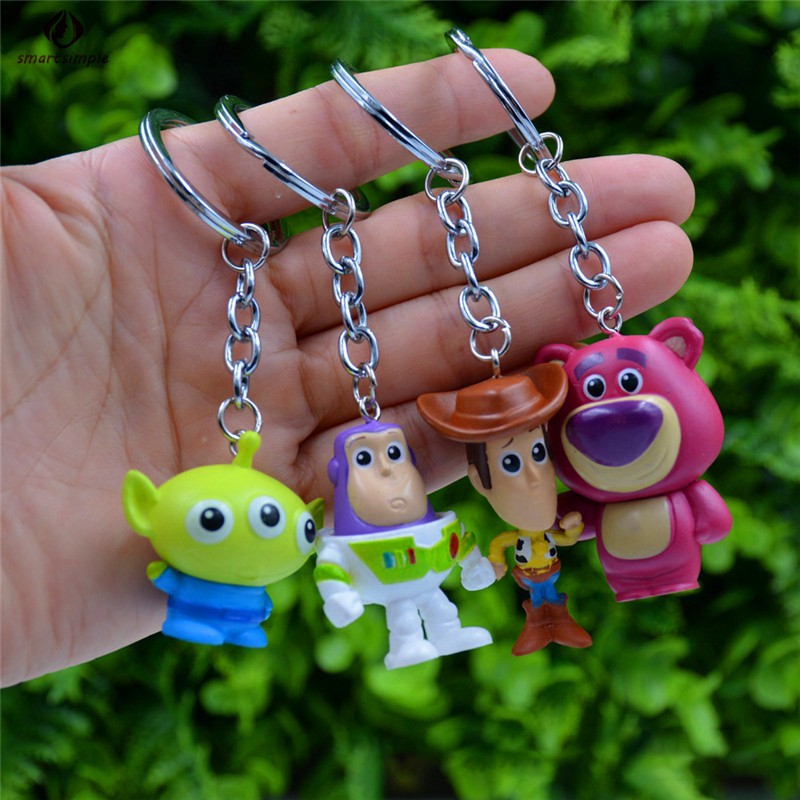 Móc khóa hình nhân vật hoạt hình Toy Story sáng tạo