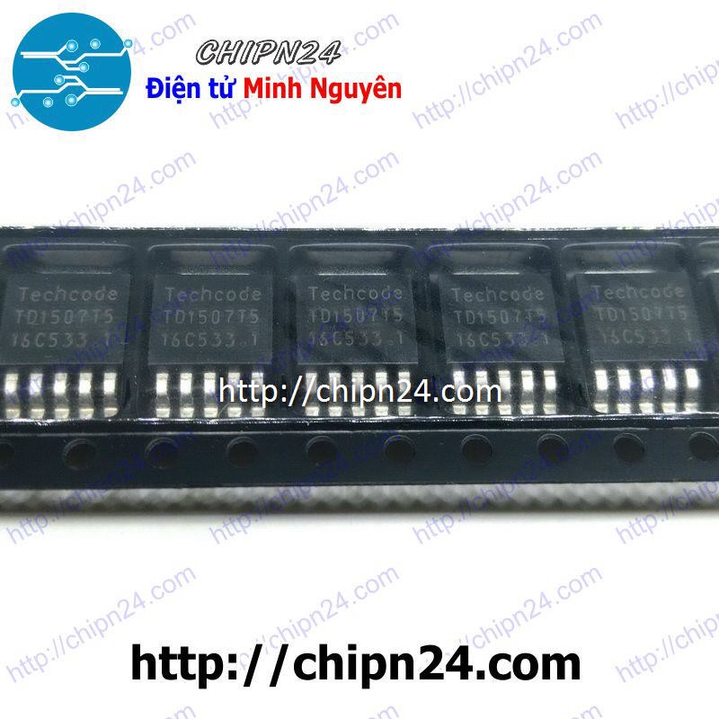 [1 CON] IC TD1507 TO-252-5 (SMD Dán) (3A 45V 150KHz PWM IC nguồn TD1507T5 1507)