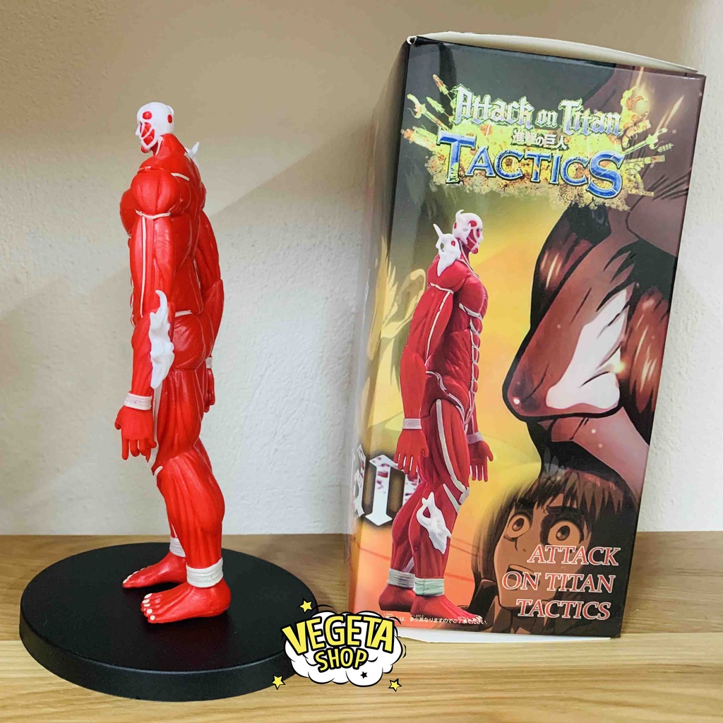 Mô hình Attack On Titan - Titan khổng lồ Colossal Titan - Armin Arlert Bertolt Hoover - Titan đại hình - Fullbox - 18cm