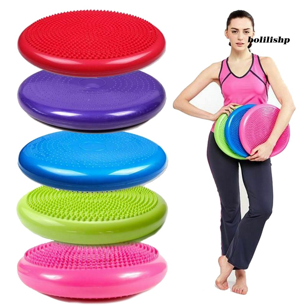 Đệm Lót 33cm Bơm Hơi Hỗ Trợ Tập Yoga Tiện Dụng