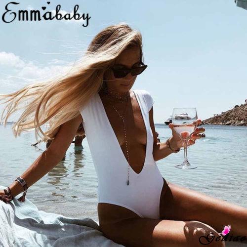 Áo bơi nữ liền quần thiết kế quyến rũ | BigBuy360 - bigbuy360.vn