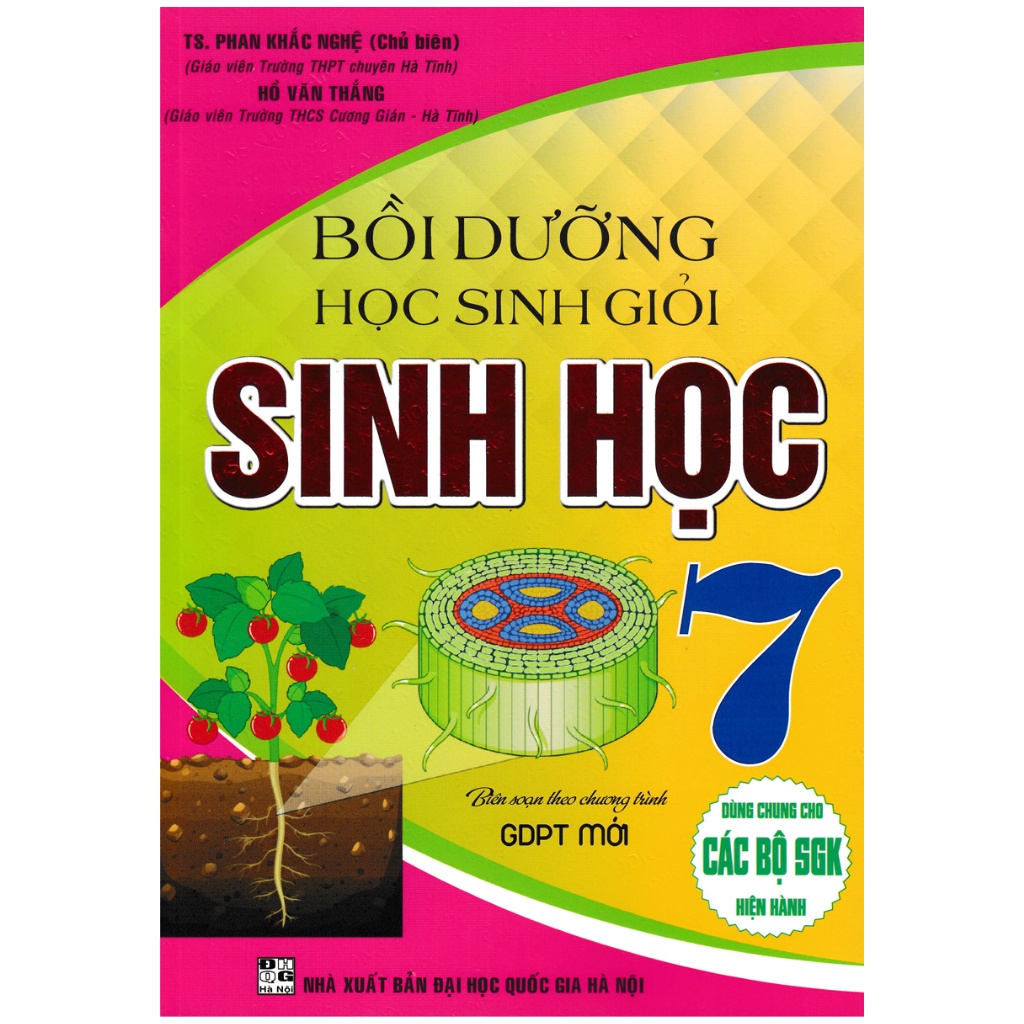 Sách - Bồi Dưỡng Học Sinh Giỏi Sinh Học 7 (Biên Soạn Theo Chương Trình GDPT Mới)