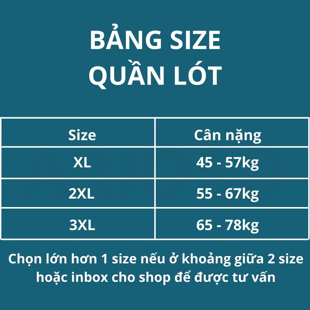 Quần sịp đùi nam thun lạnh dáng boxer cao cấp thấm hút mồ hôi ARIOSO QL07